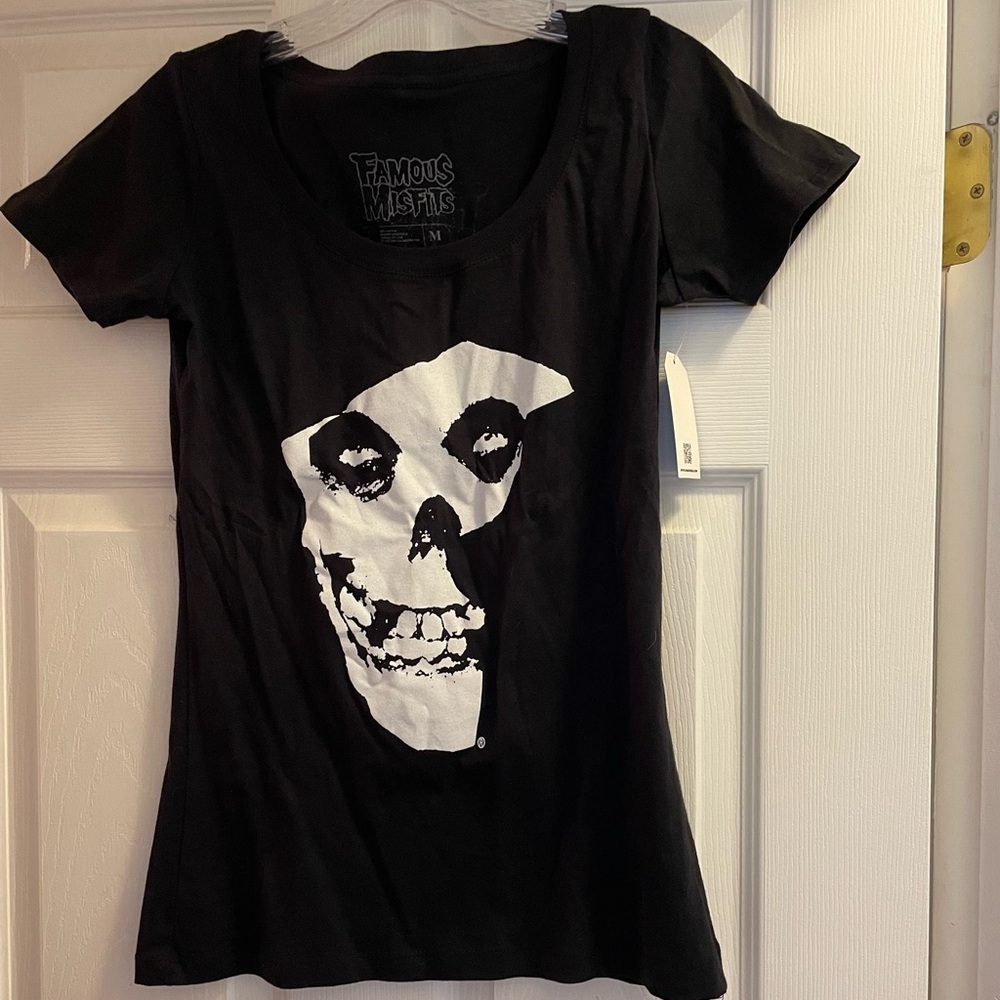 NWT Famous Stars and Straps Misfits T-Shirt Black Medium Jr RARE!